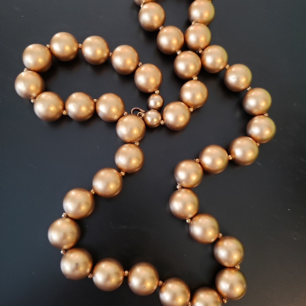 🔥3/$20 Chunky Gold Bead Necklace